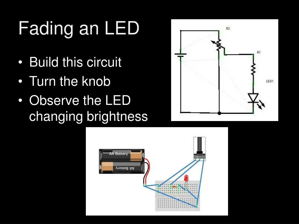 fading an led
