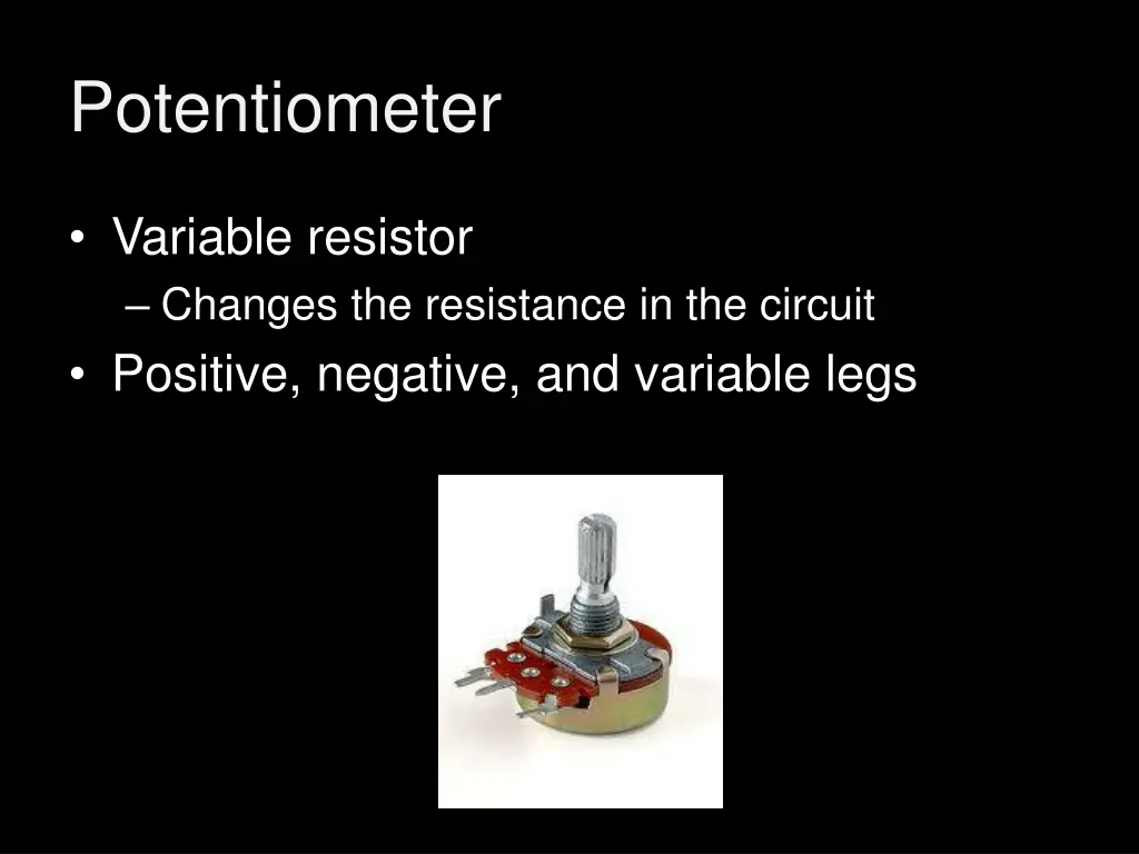 potentiometer