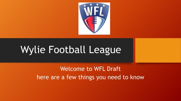 wylie football league