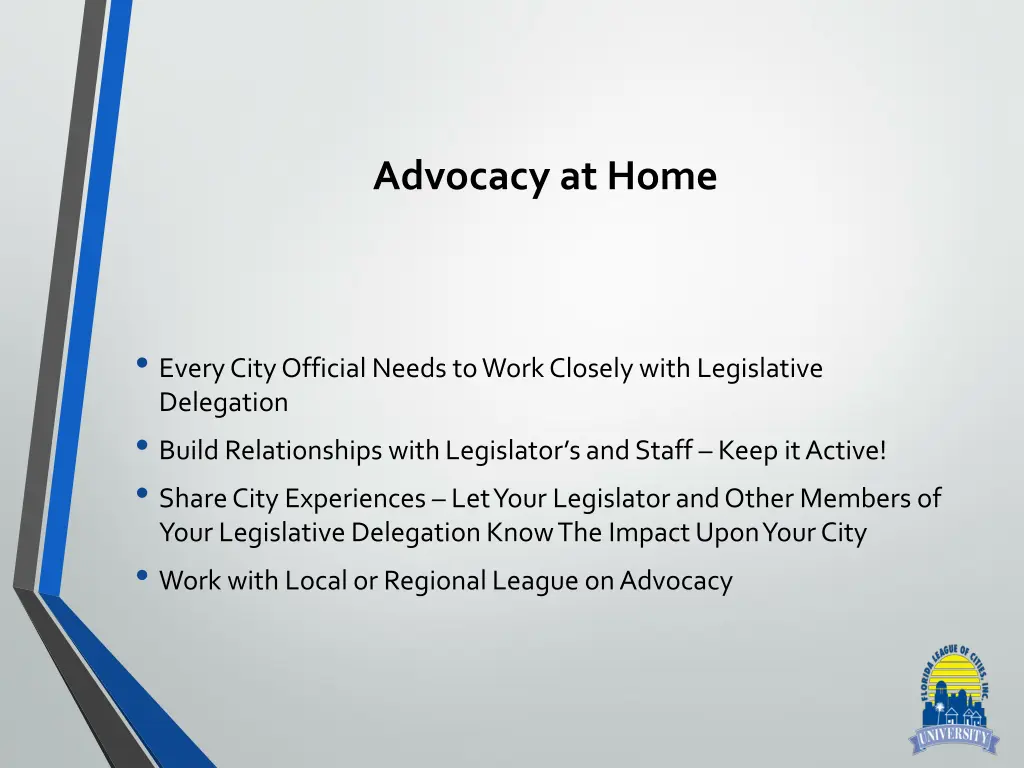 advocacy at home