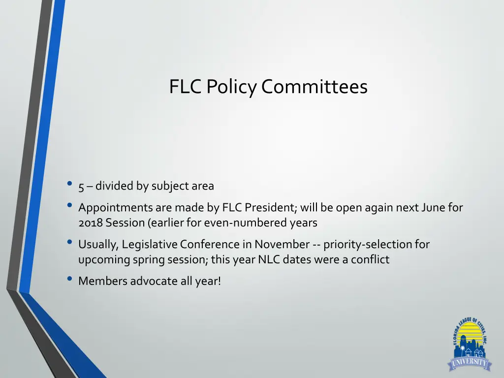 flc policy committees