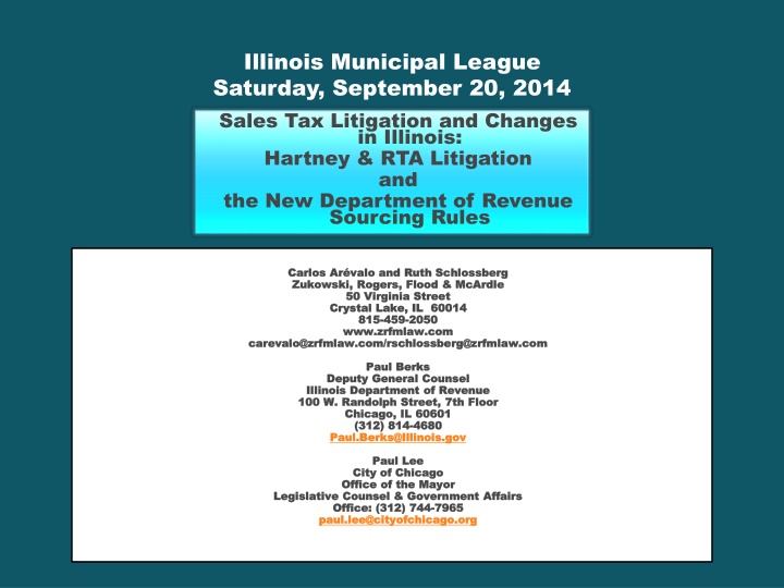 illinois municipal league saturday september
