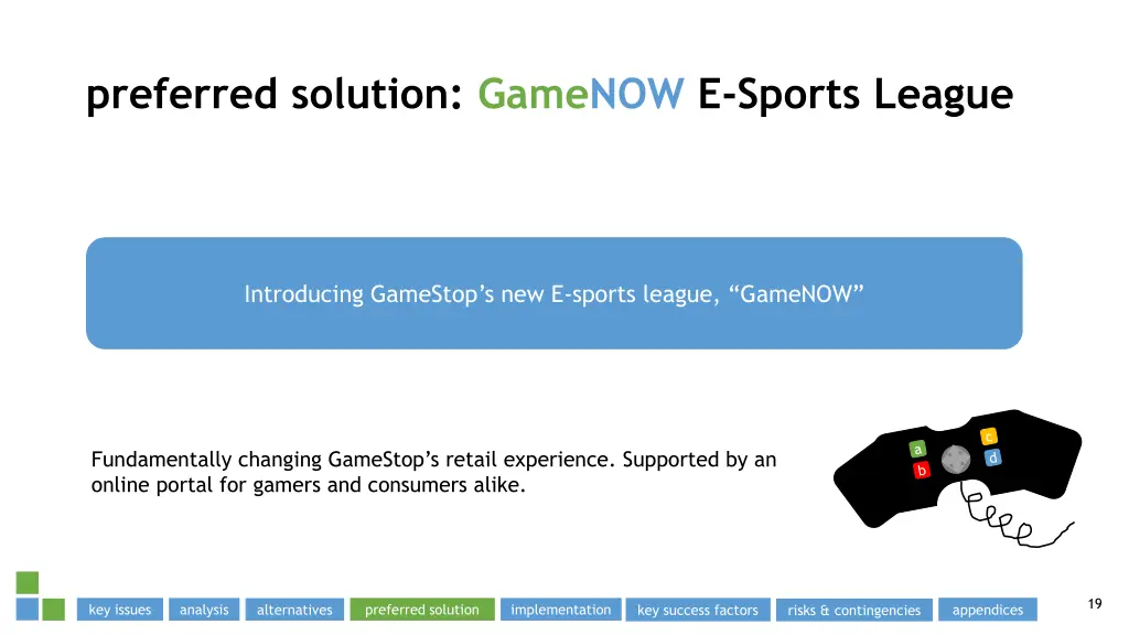 preferred solution gamenow e sports league