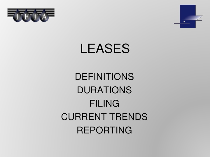 leases