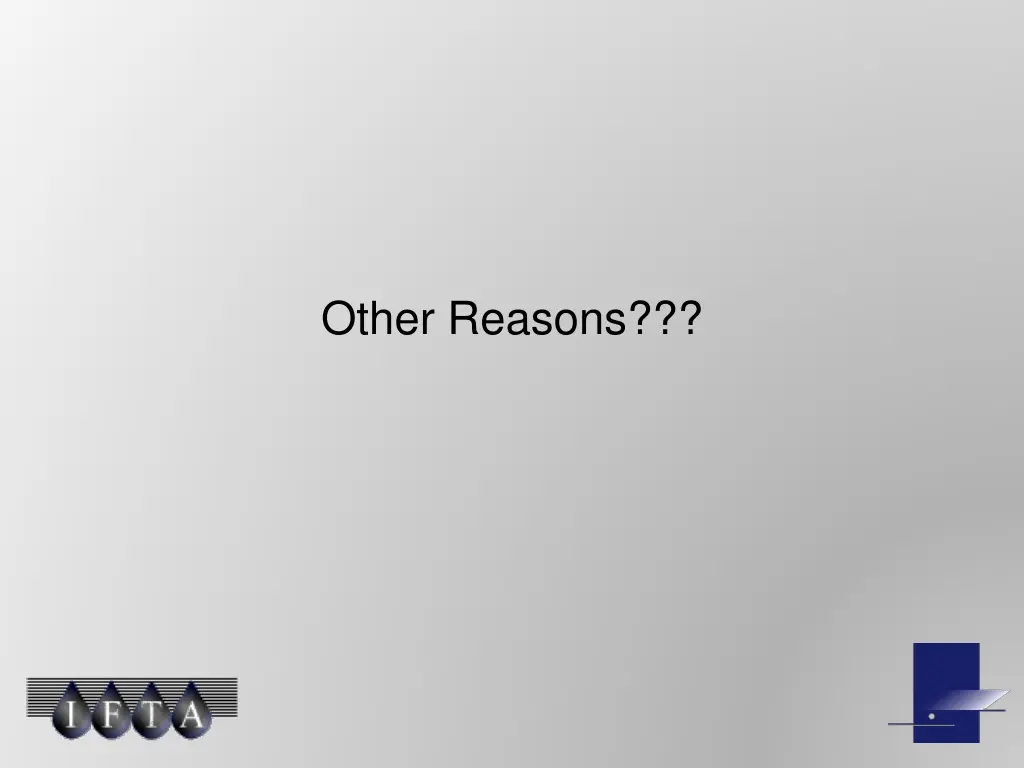 other reasons
