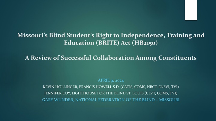 missouri s blind student s right to independence