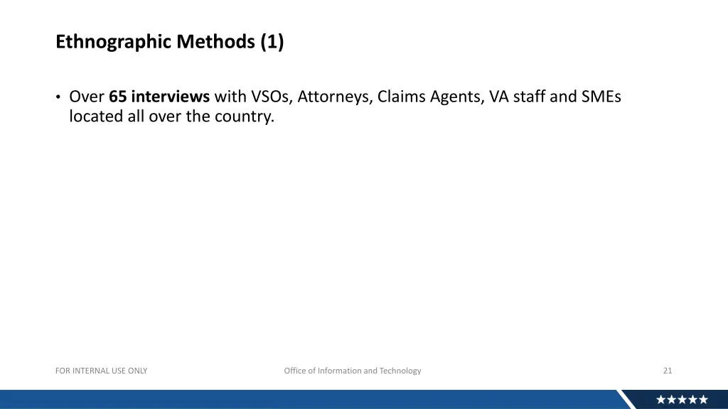 ethnographic methods 1