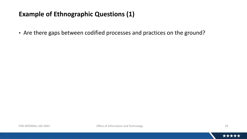 example of ethnographic questions 1
