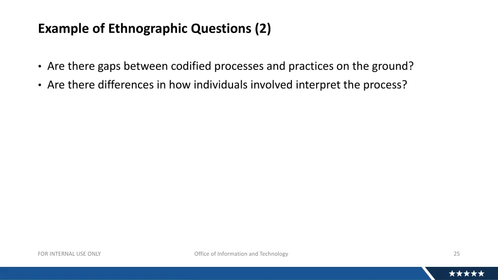 example of ethnographic questions 2