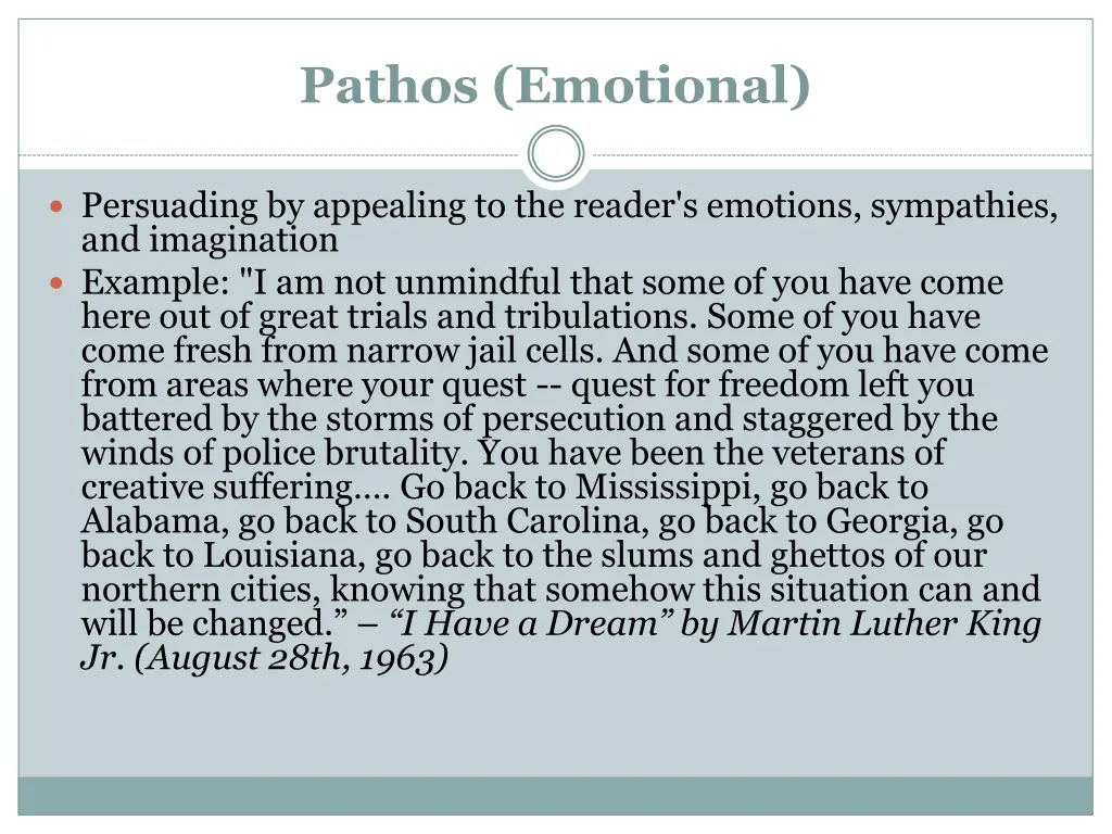 pathos emotional