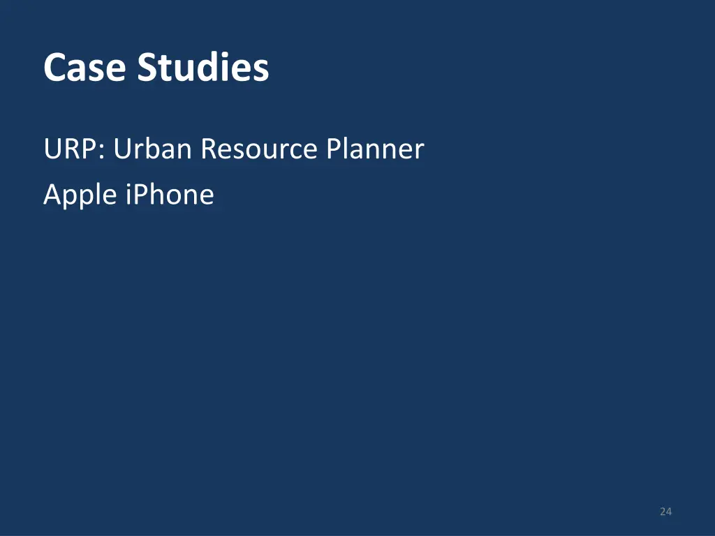 case studies