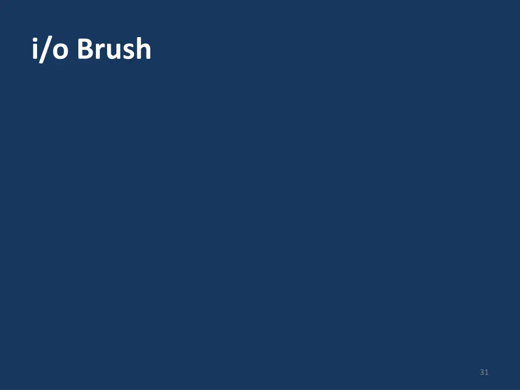 i o brush