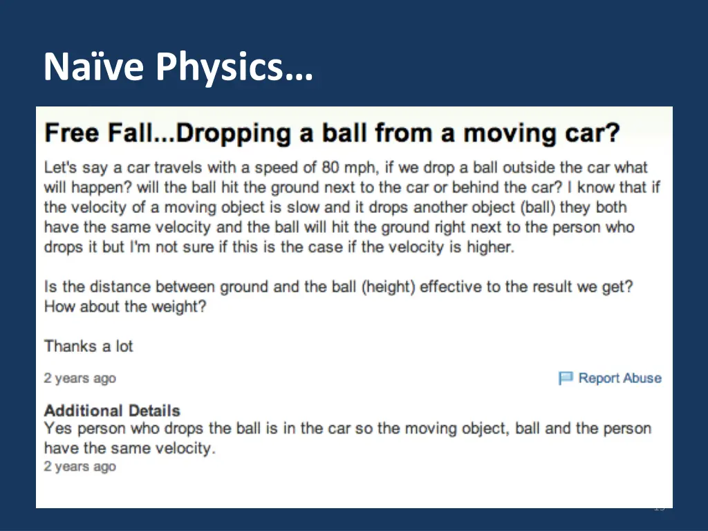 na ve physics 1