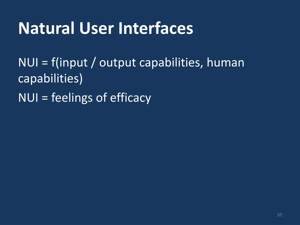 natural user interfaces 3