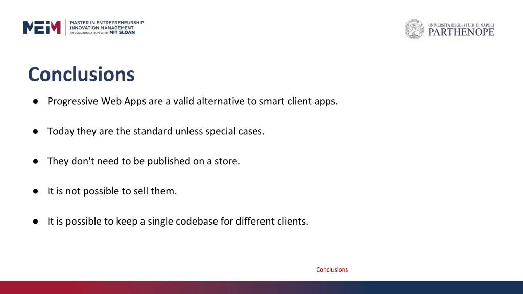 conclusions