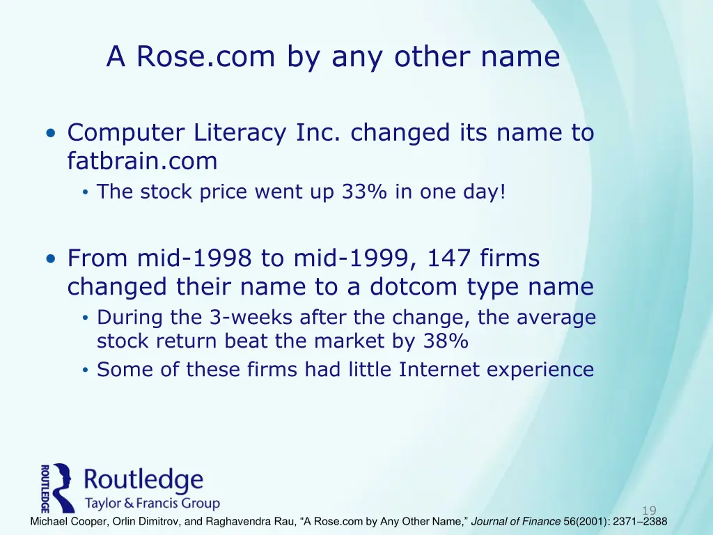 a rose com by any other name