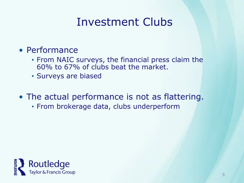 investment clubs