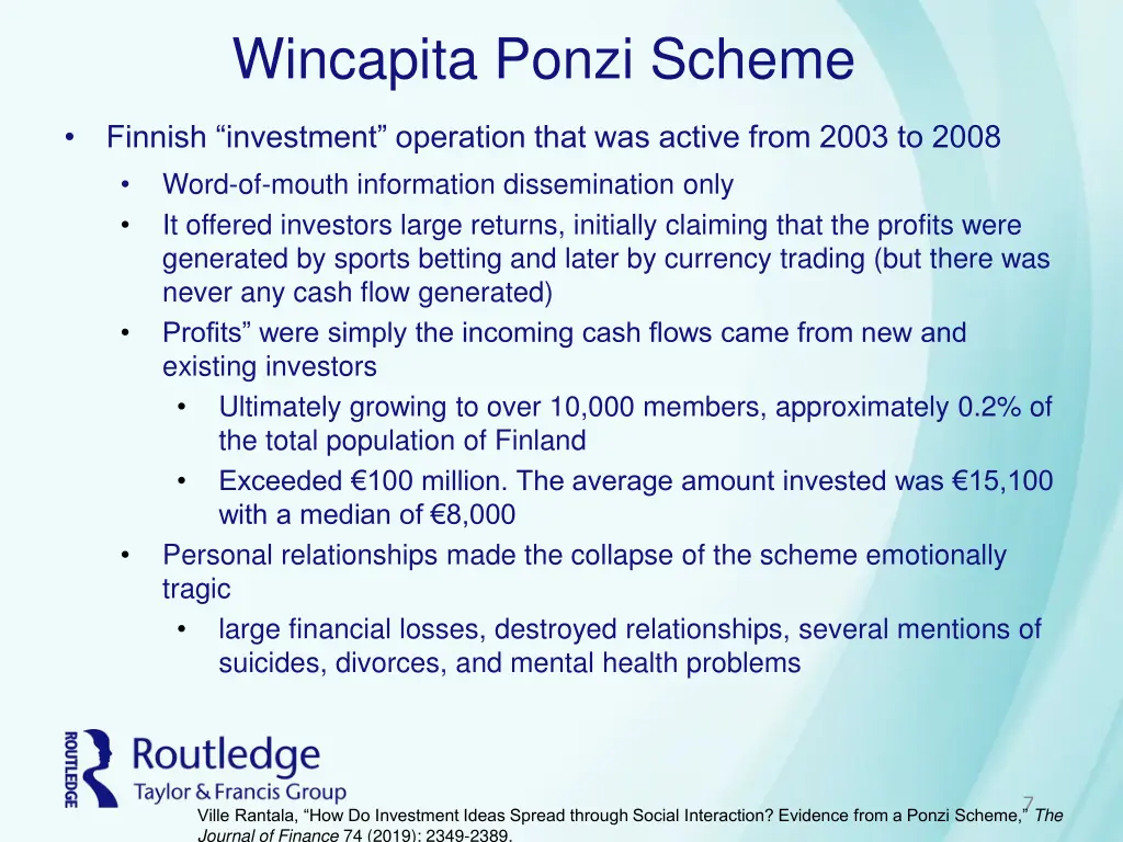 wincapita ponzi scheme