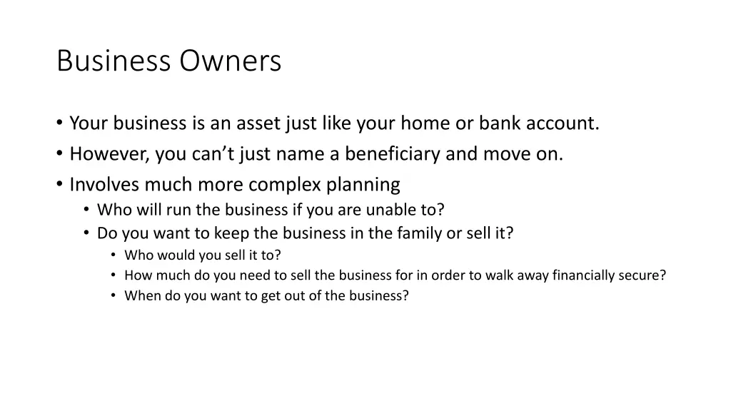 business owners