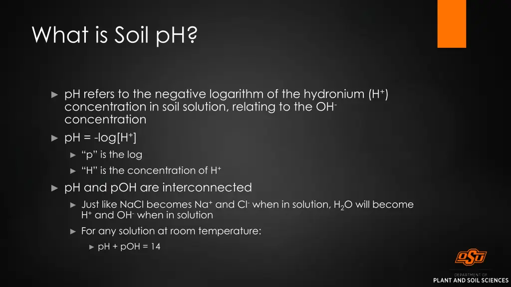 what is soil ph