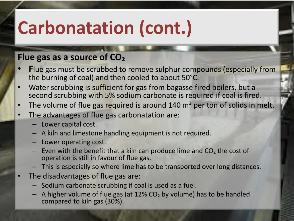 carbonatation cont 1