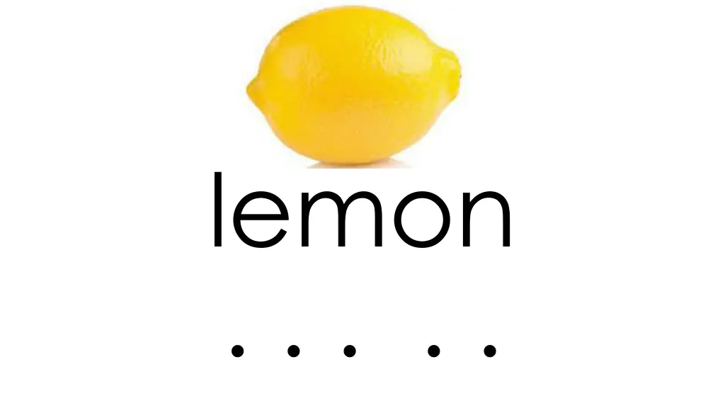 lemon