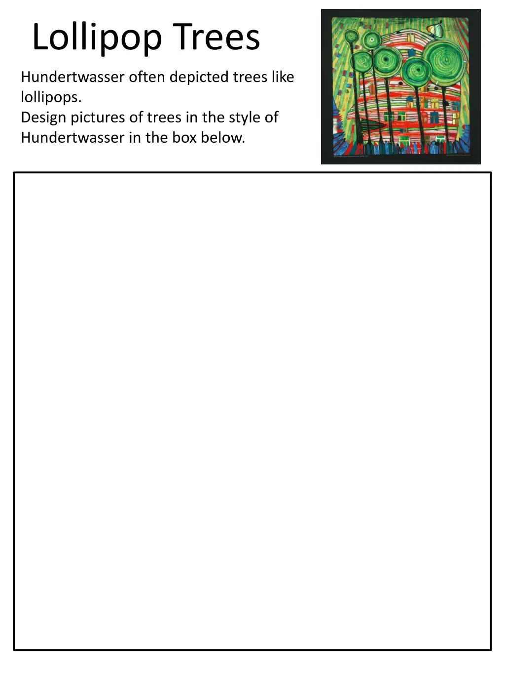 lollipop trees