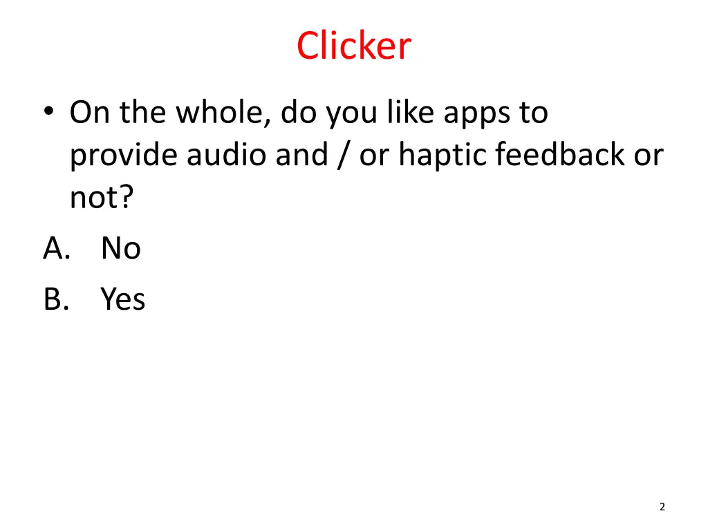clicker