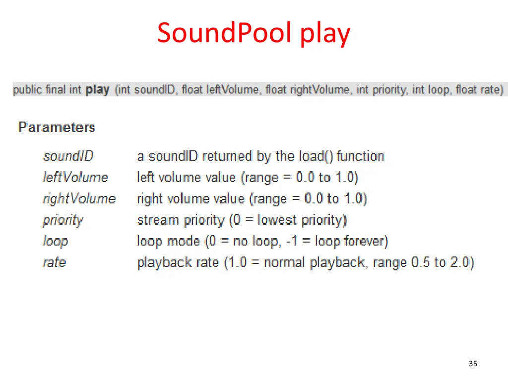 soundpool play