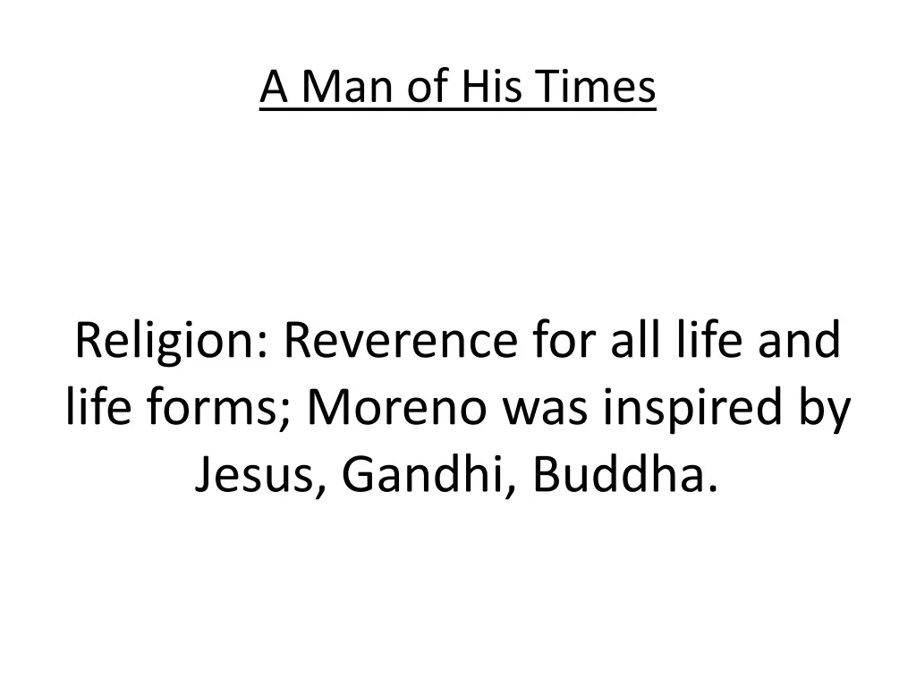 a man of his times 1