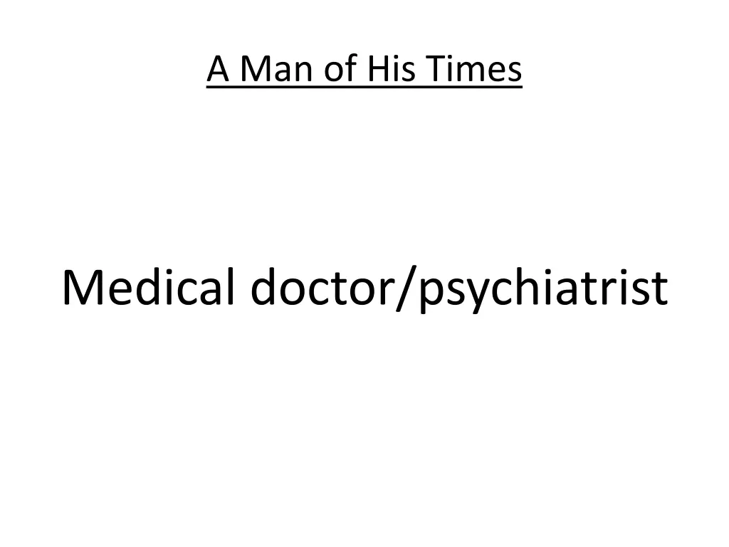 a man of his times 2
