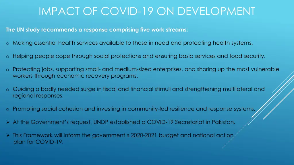 impact of covid 19 on development 4