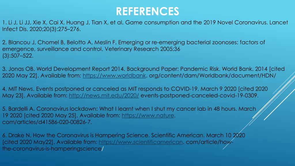references