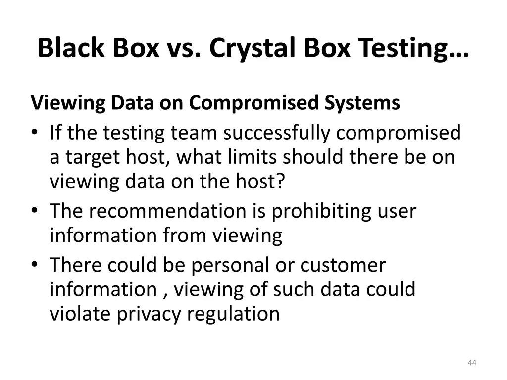 black box vs crystal box testing 1