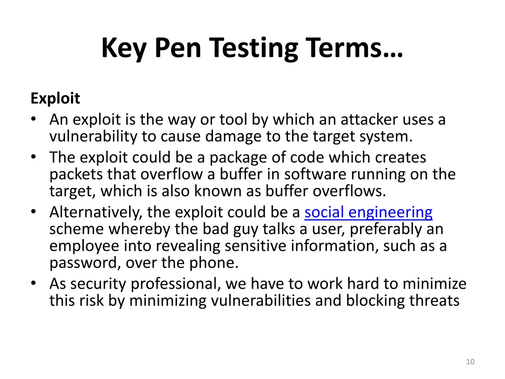 key pen testing terms 2