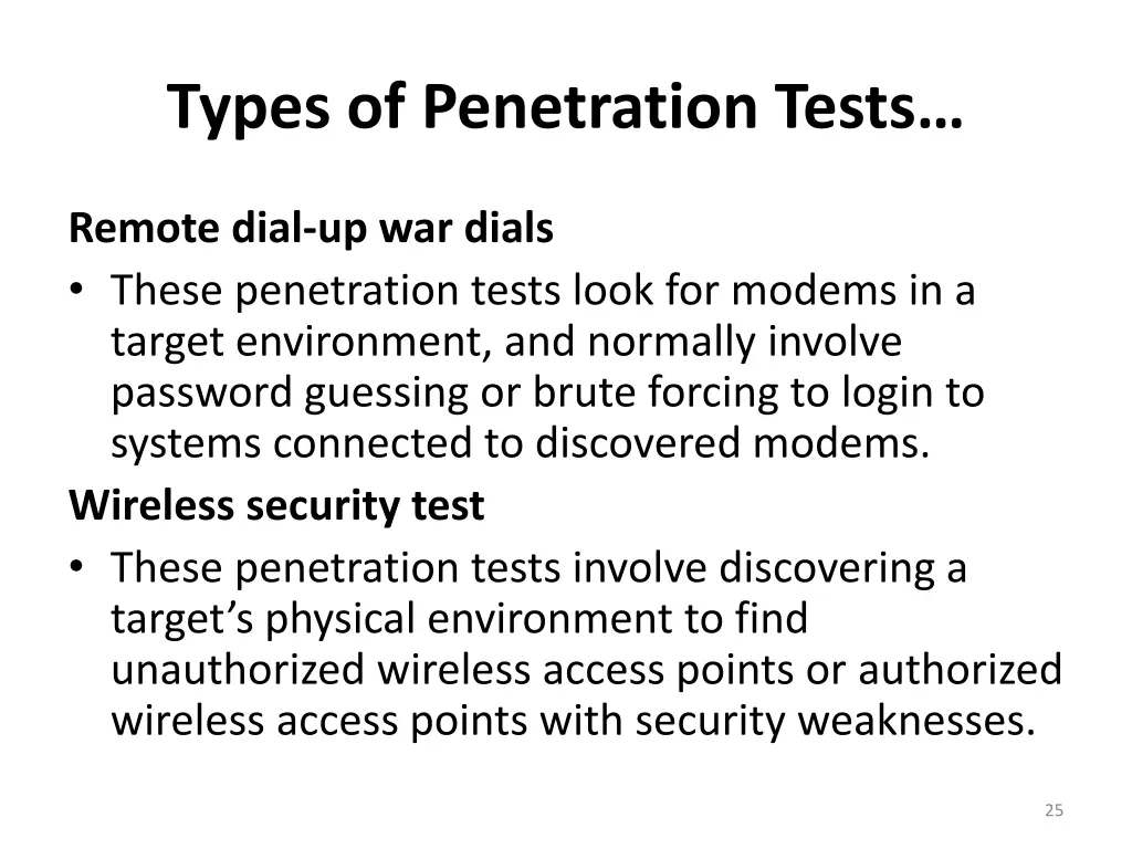 types of penetration tests 3