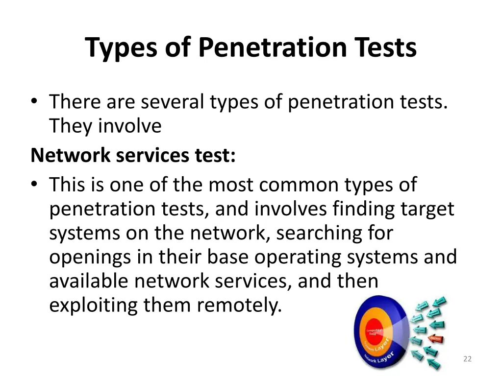 types of penetration tests