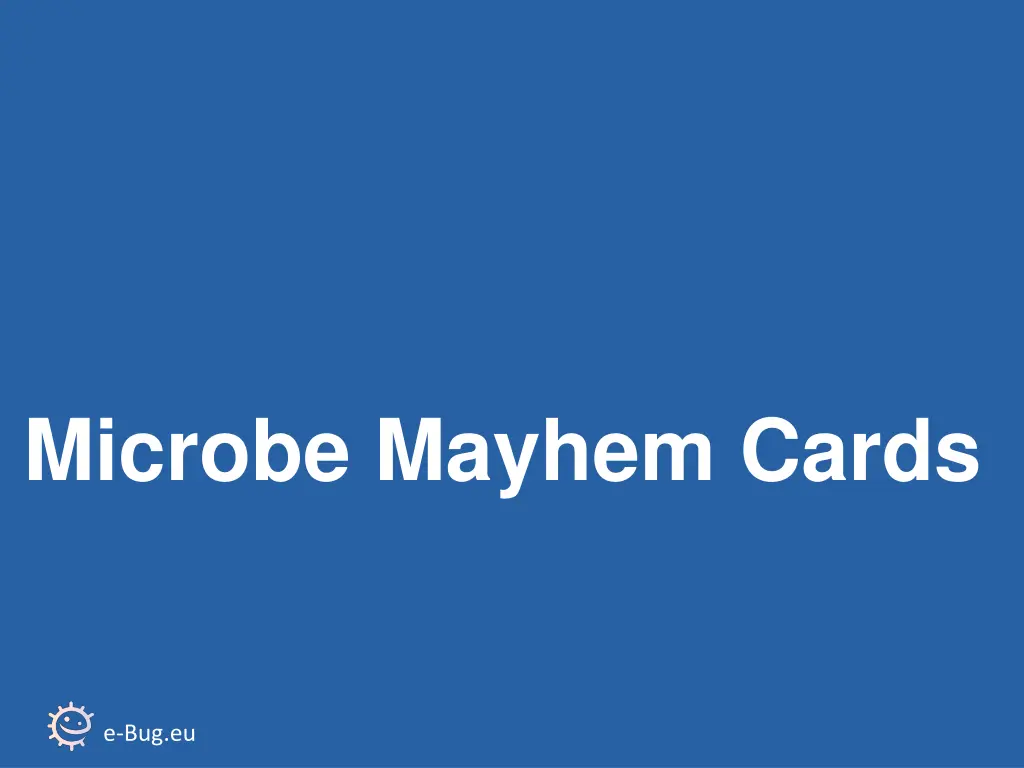 microbe mayhem cards