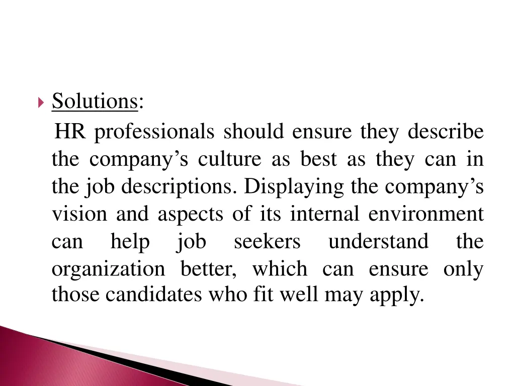 solutions hr professionals should ensure they