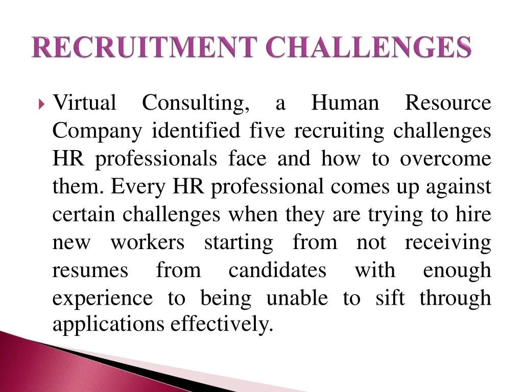 virtual consulting a human resource company