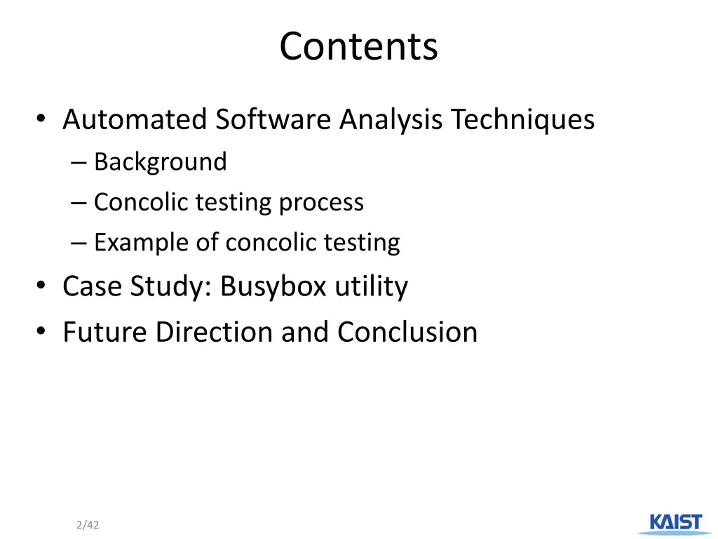 contents