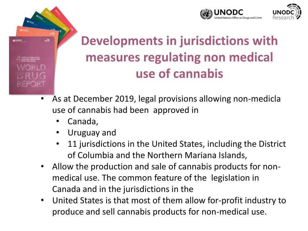developments in jurisdictions with measures