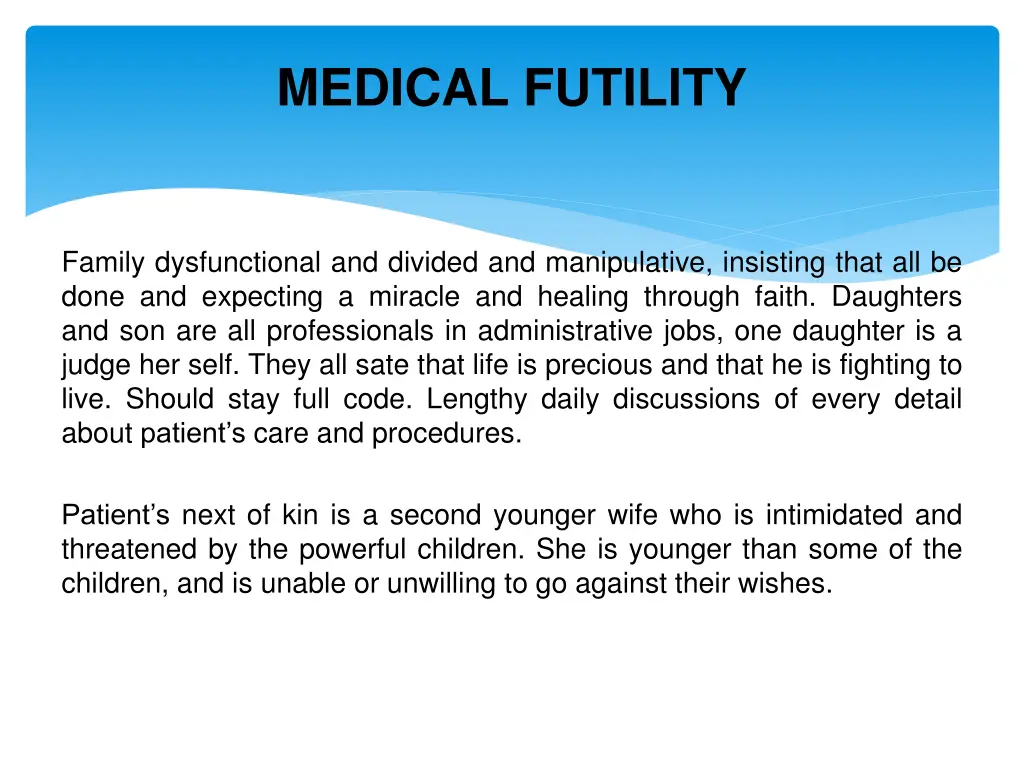 medical futility 1