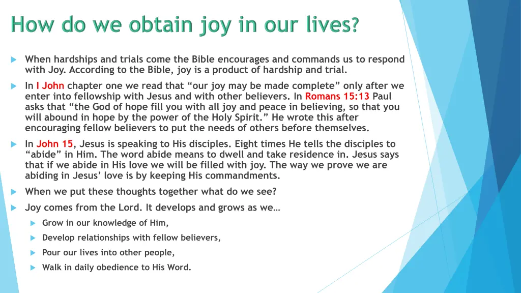 when hardships and trials come the bible