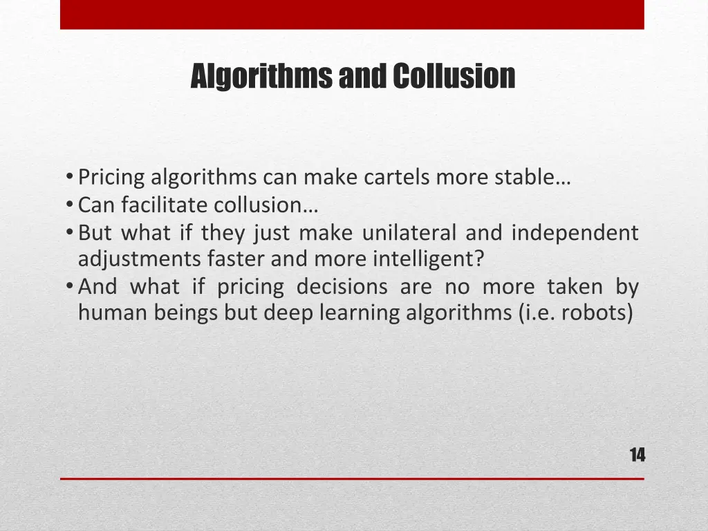 algorithms and collusion