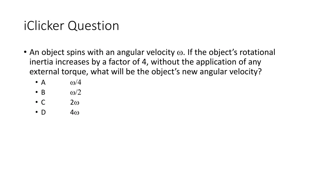 iclicker question 2