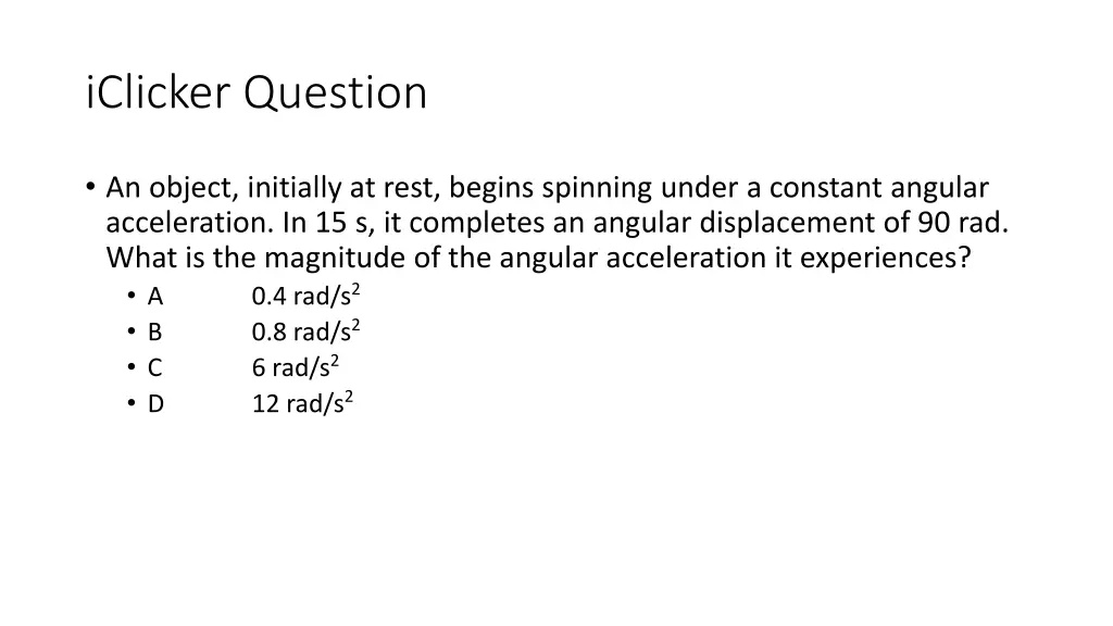 iclicker question 4