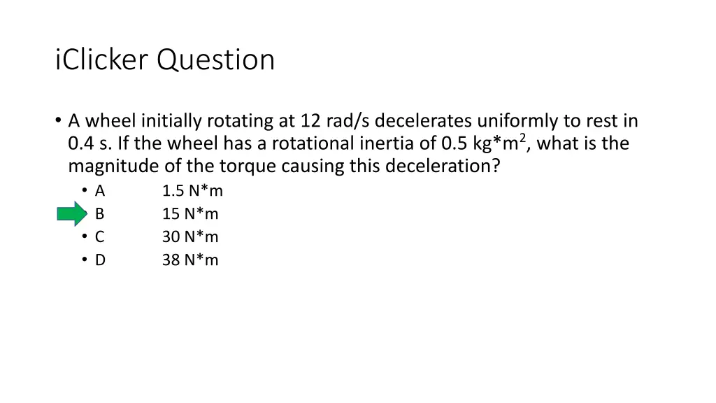iclicker question 7