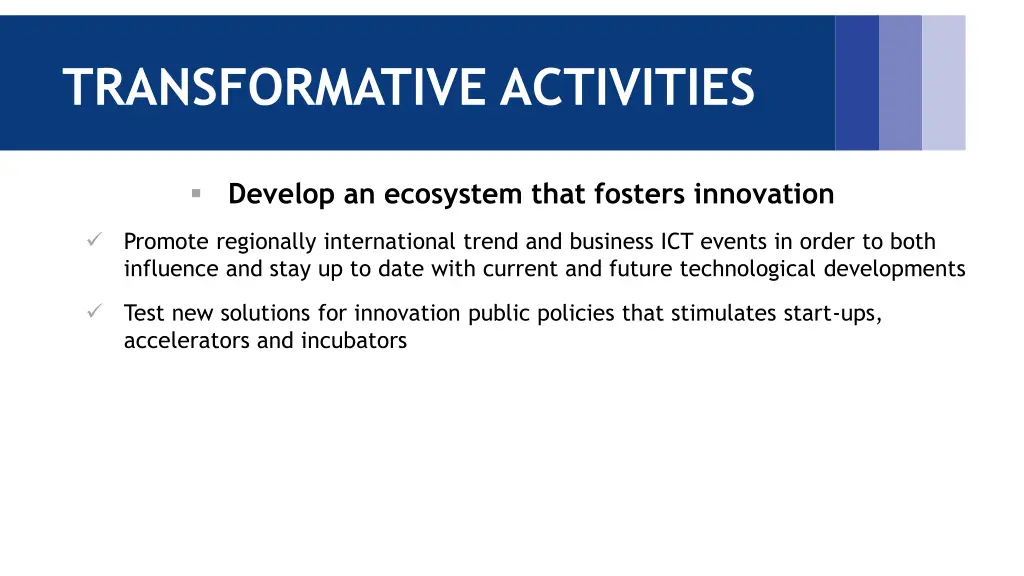 transformative activities 3