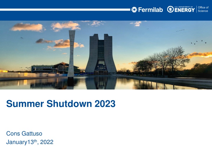 summer shutdown 2023